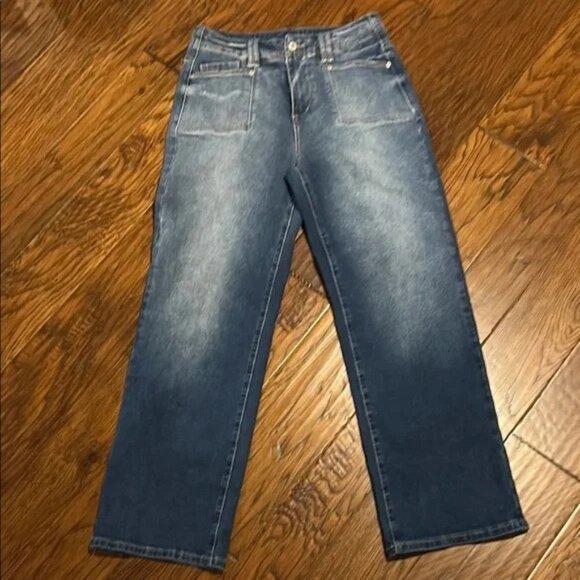 Jeans, size 10, stretchy.  No tag, no brand - Picture 1 of 2